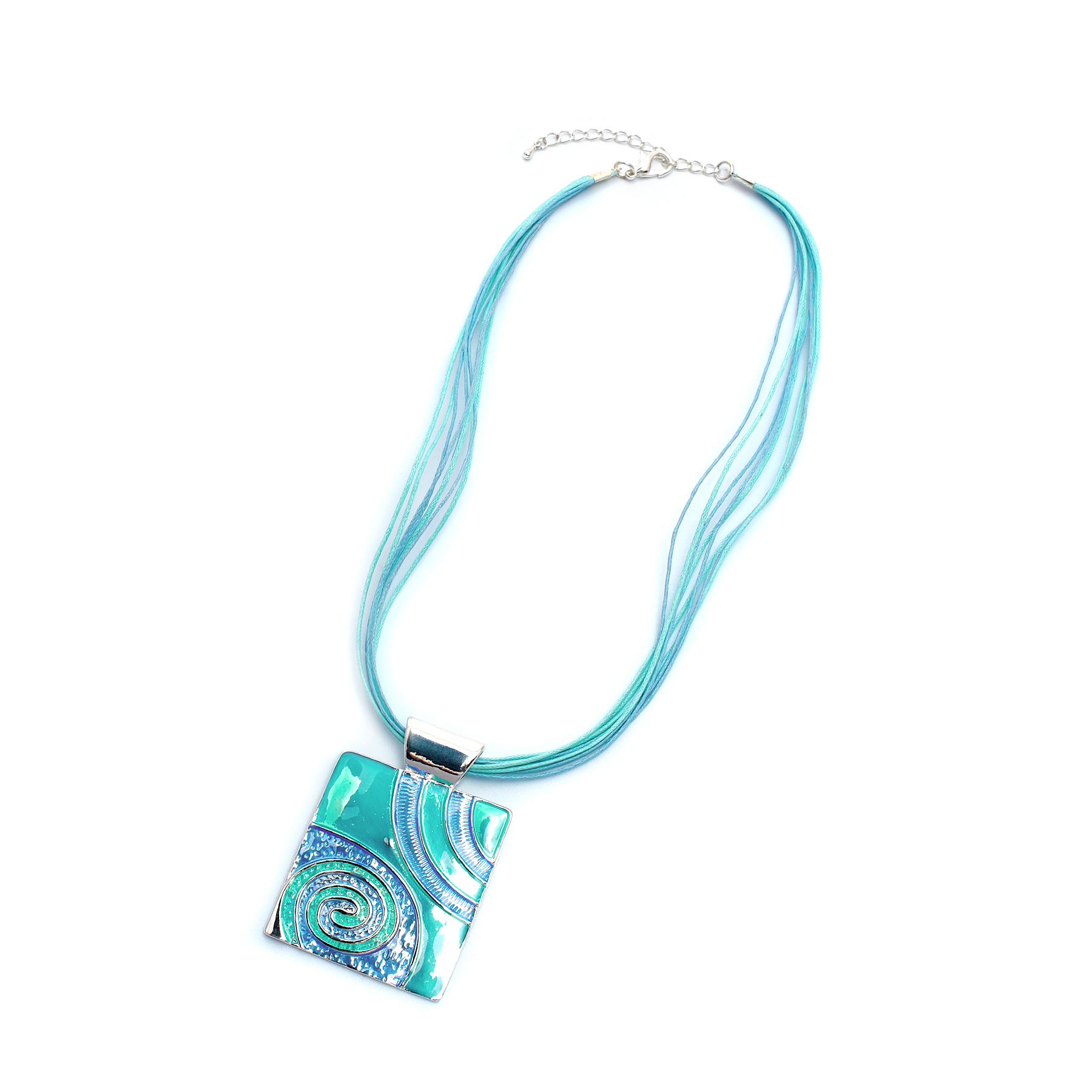 Park Lane Ocean Breeze Pendant Cord Necklace - Make Me Beautiful - the clip on earrings specialists Park Lane Ocean Breeze Pendant Cord Necklace