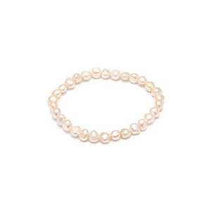 B-BG-26 Basics Freshwater Pearl Elasticated Bracelet - Make Me Beautiful - the clip on earrings specialists B-BG-26 Basics Freshwater Pearl Elasticated Bracelet